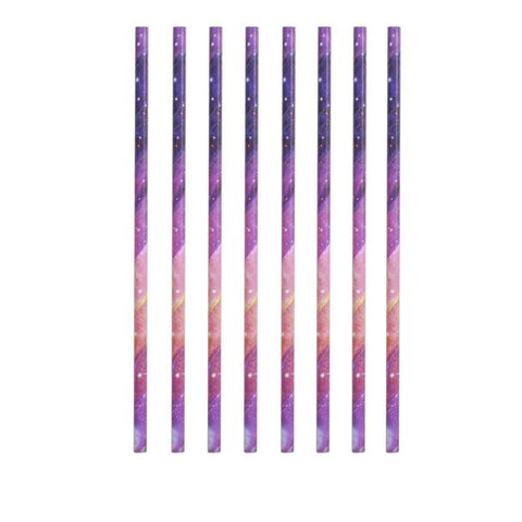 KIKKERLAND GALAXY PAPER STRAWS