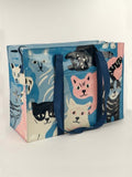 BLUE Q SHOULDER TOTE