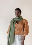 LAMBSWOOL OVERSIZED SCARF OLIVE