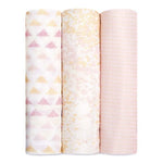 METALLIC PRIMROSE SWADDLE 3-PACK
