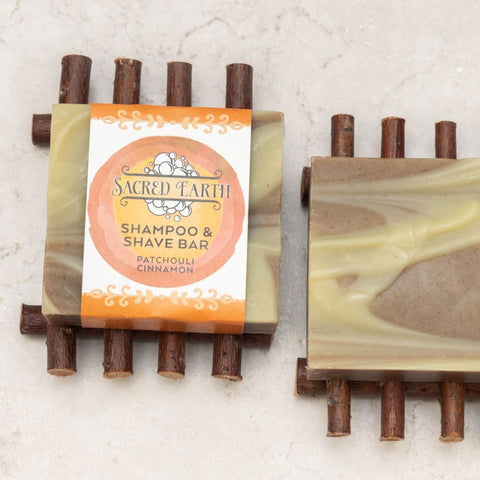 SACRED EARTH SHAMPOO & SHAVE BAR