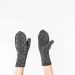 KNIT ALPACA MITTENS