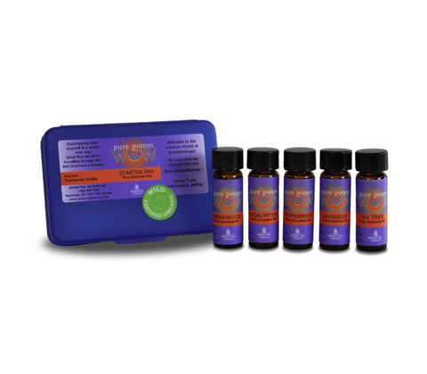 pure potent WOW PURE ESSENTIAL OIL STARTER PAK