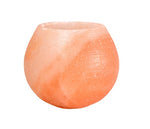 HIMALAYAN SALT ROUND CANDLE HOLDER