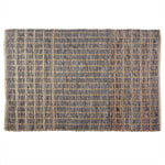 TRESTLE 5X7 LEATHER/JUTE RUG