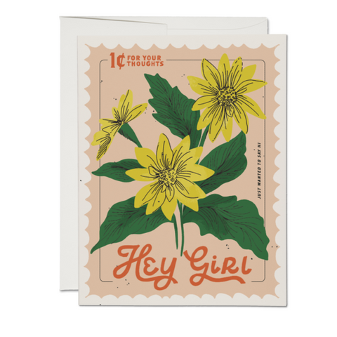 HEY GIRL CARD