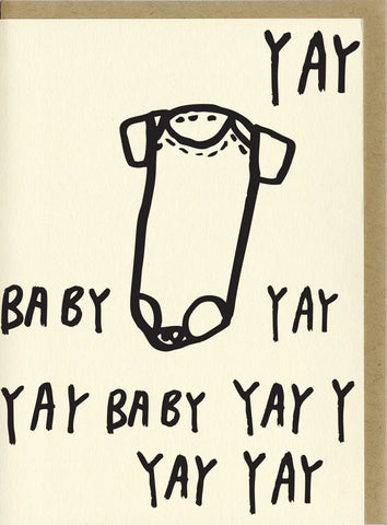 YAY BABY CARD